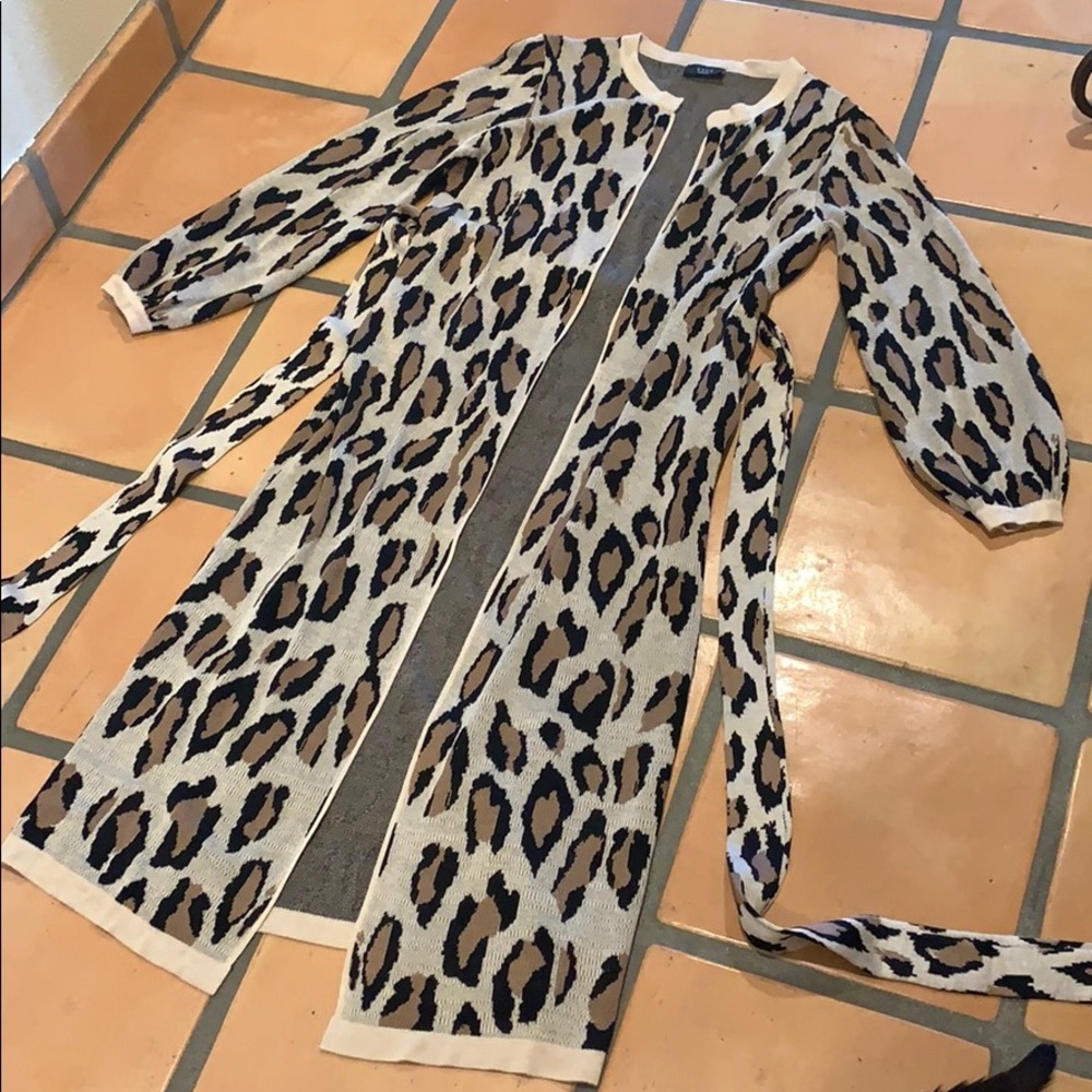 Leopard Vici Maxi Sweater